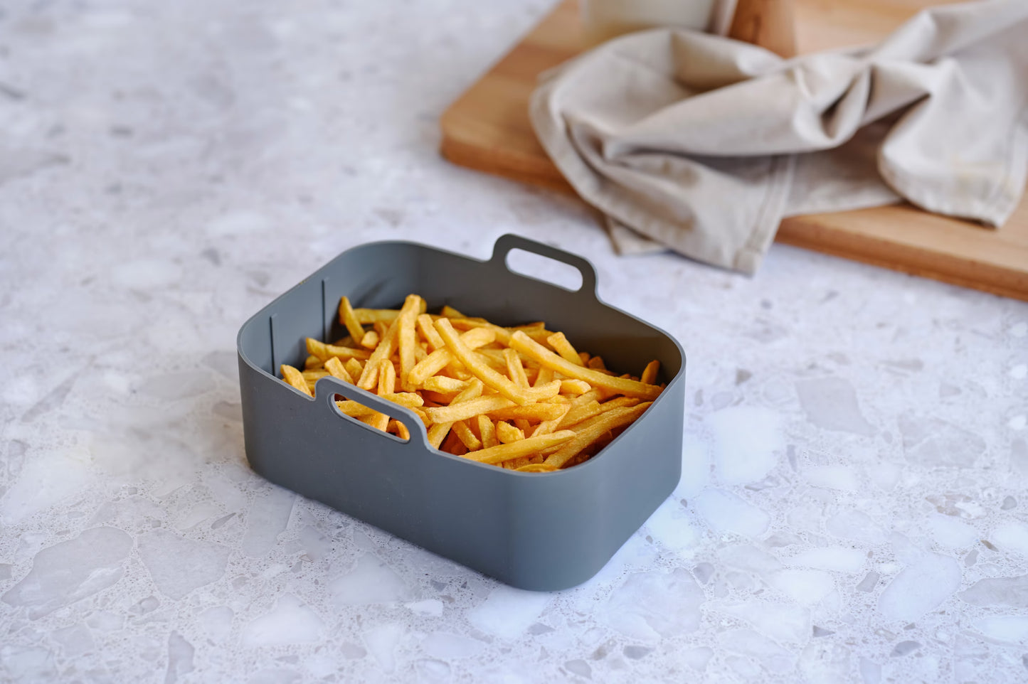 Cosy & Trendy Silikon-Airfryer-Korb 20 × 13,5 × 9 cm