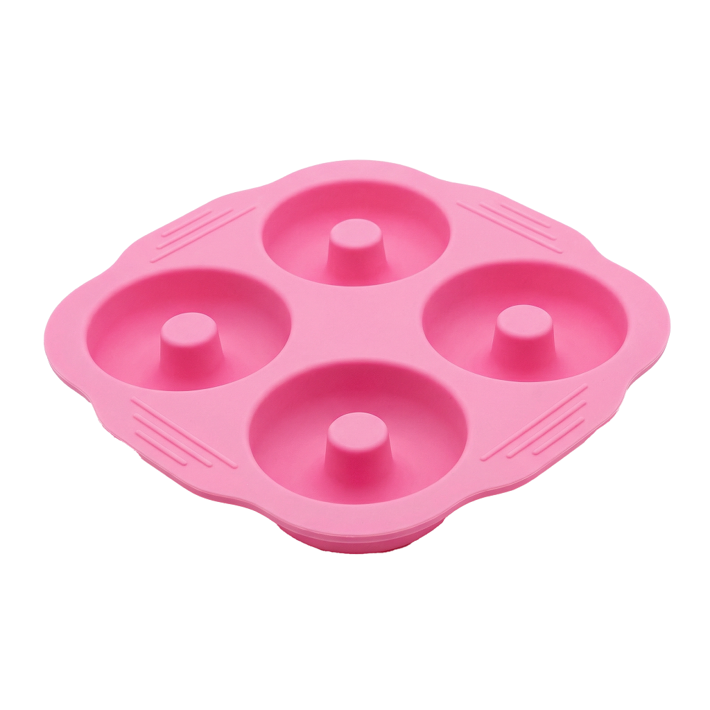 Silikon-Donutform 19 x 20,5 cm | Rosa