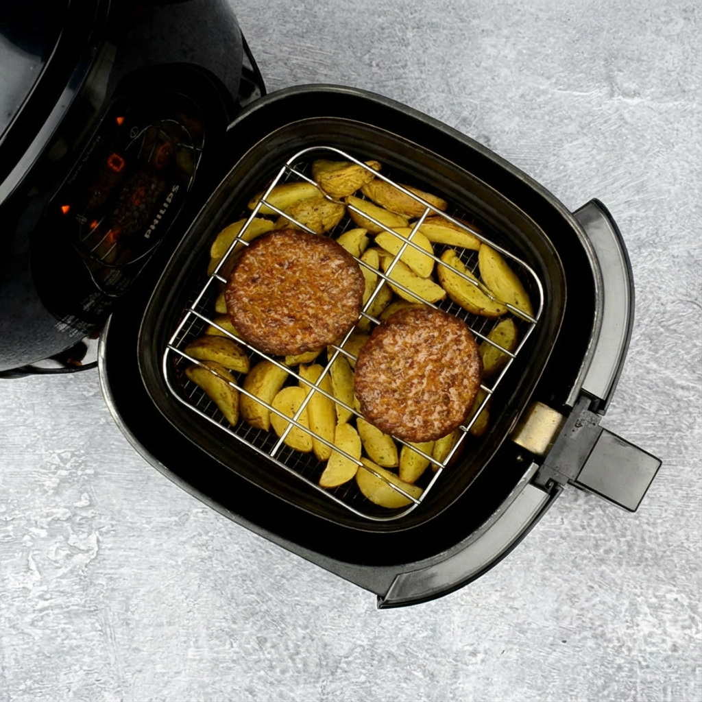 Quadratisches Airfryer-Trenngitter 20 cm