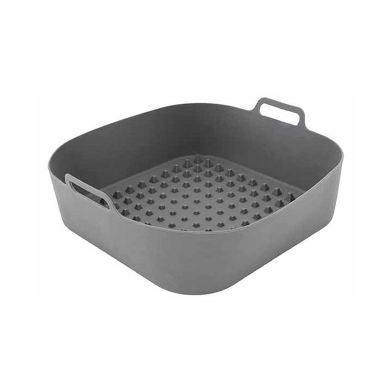 Cosy & Trendy Quadratischer Airfryer-Korb aus Silikon | 22 × 21 × H7,5 cm