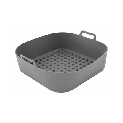 Cosy & Trendy Quadratischer Airfryer-Korb aus Silikon | 22 × 21 × H7,5 cm