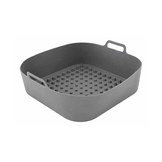 Cosy & Trendy Quadratischer Airfryer-Korb aus Silikon | 22 × 21 × H7,5 cm