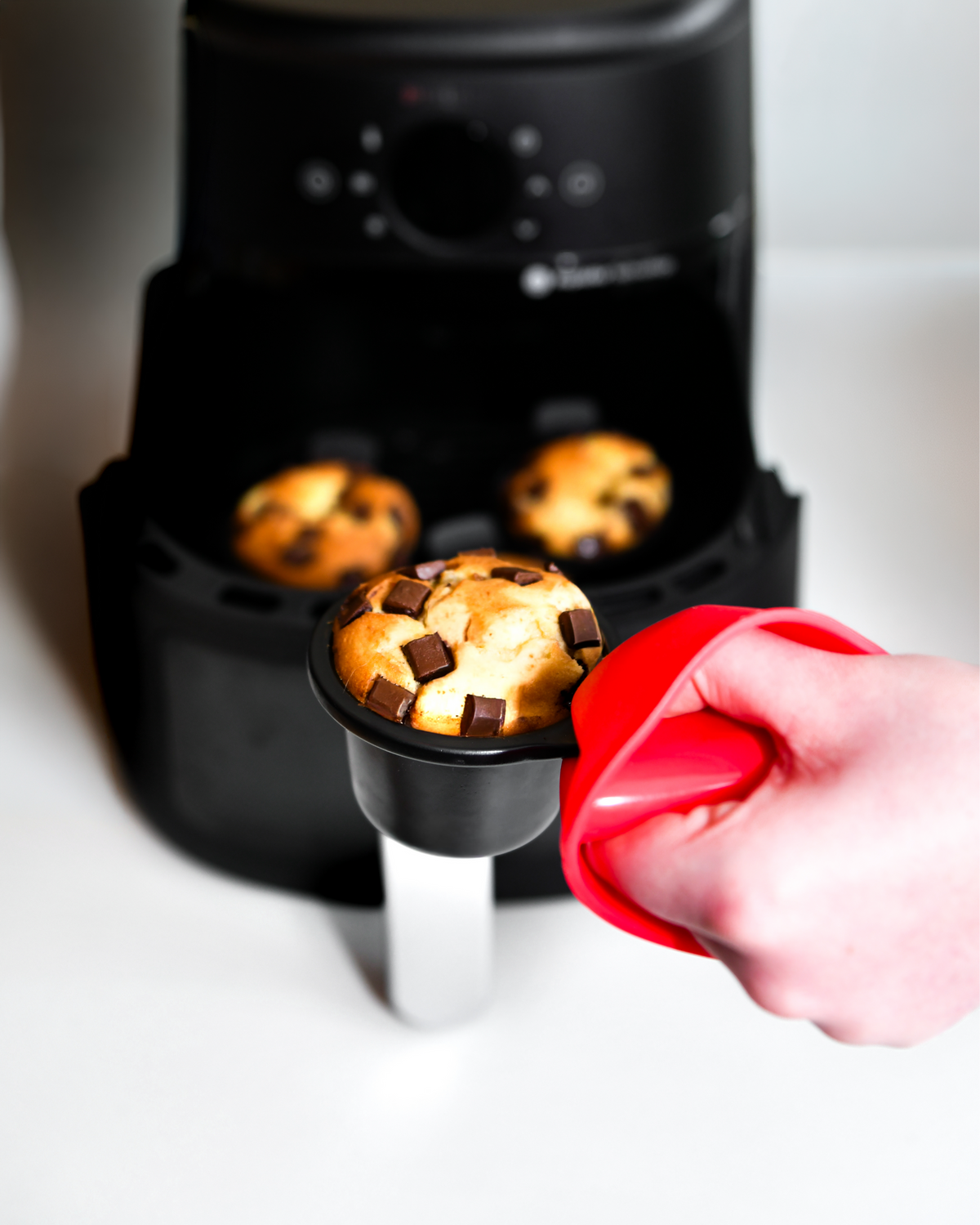 Pyrex Muffinförmchen für die Heißluftfritteuse | 4 Stück