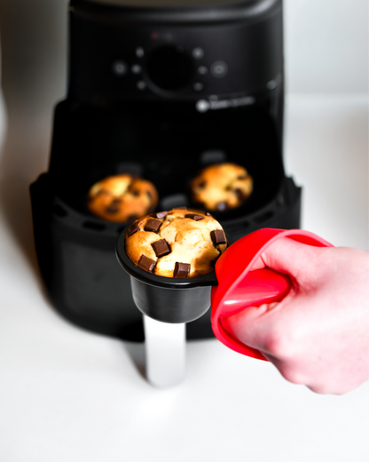 Pyrex Muffinförmchen für die Heißluftfritteuse | 4 Stück