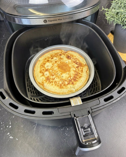 WHAM Tiefe Airfryer-Backform 17 cm Außenmaß | 15 cm Innenmaß