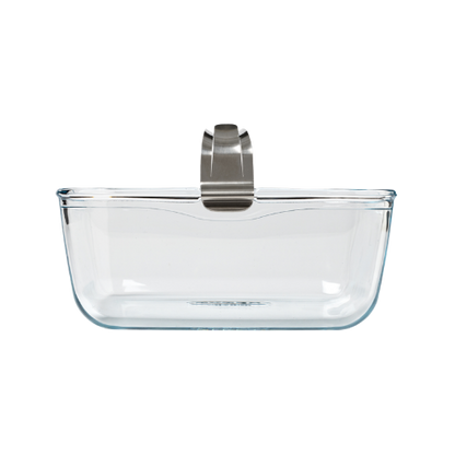 Pyrex Glasform mit abnehmbarem Griff, groß | 20 x 14 x 9 cm