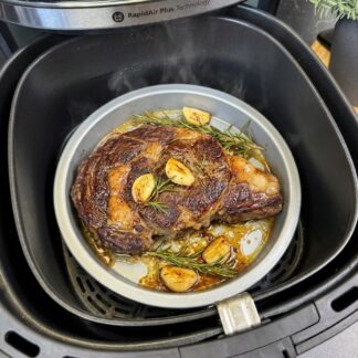 Airfryer-Backformen-Set für große Airfryer: rund, quadratisch & 4 kleine Backbleche