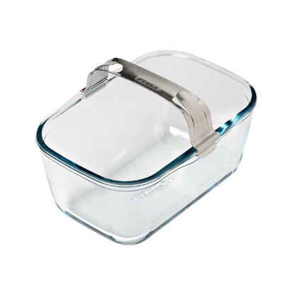 Pyrex Glasform mit abnehmbarem Griff, groß | 20 x 14 x 9 cm
