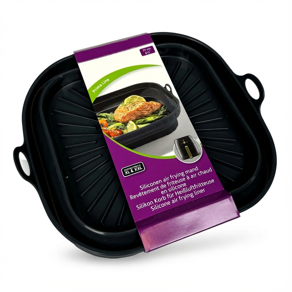 Patisse Silikon-Airfryer-Korb XL & XXL 21 cm