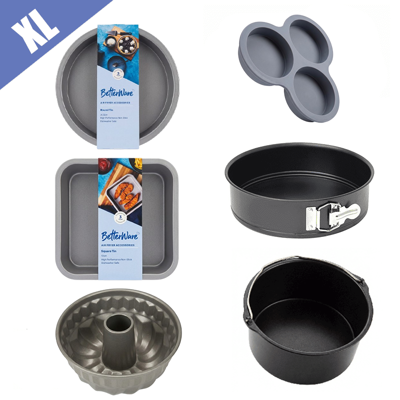 Premium 6-teiliges Zubehörset für Standard-Airfryer